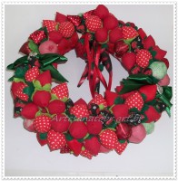 GUIRLANDA DE MORANGO E PIMENTA